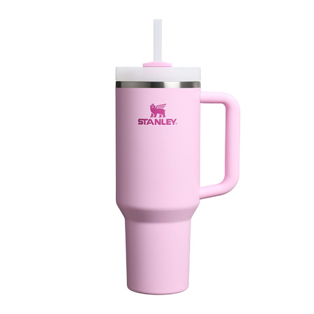 Stanley Quencher H2 thermal mug.About FlowState 1.18L Cherry Blossom