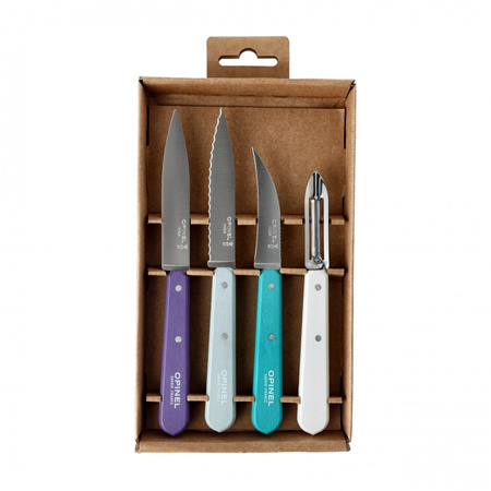 Opinel Essentials Art Deco kitchen knife set