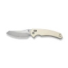 Civivi Sixgill Knife Ivory G10, Satin Nitro-V by Gavko Knives (C24050-2)