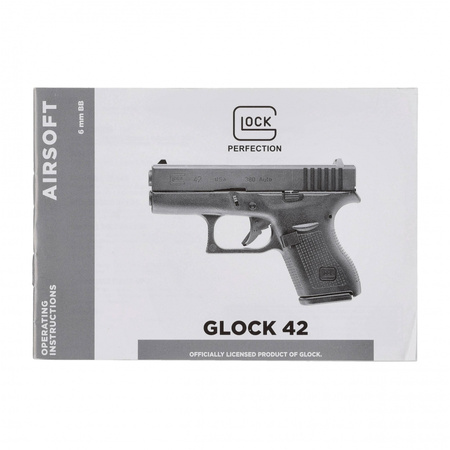 Glock - ASG replica pistol Glock 42 6 mm