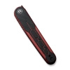 Civivi KwaiQ Burgundy/Black G10 Folding Knife, Black Stonewashed Nitro-V by Rafal Brzeski (C23015-1)