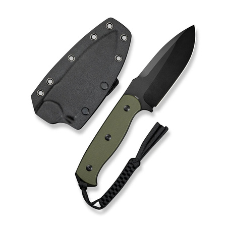 Sencut Toxodon OD Green G10, Black 9Cr18MoV knife (S24036-2)