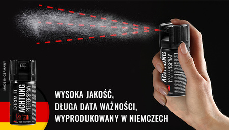 Walther - German police pepper gas - Polizei 40 ml cone