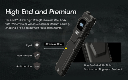 Nitecore EDC27 Ultra Slim Flashlight