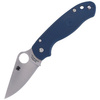 Spyderco Para 3 FRN Cobalt-Blue SPY27 Plain Folding Knife (C223PCBL)