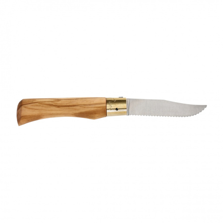 Old Bear Antonini Classical Wavy 210 mm knife - olive