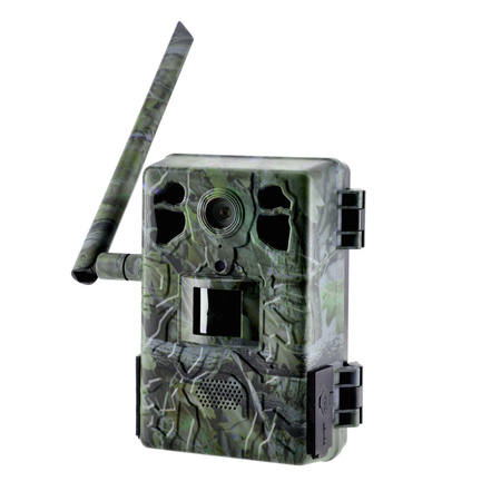 TOPHUNT - GSM forest camera H6 photo trap with battery pack, green
