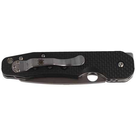 Spyderco Smock Carbon Fiber / G-10 Plain Folding Knife - C240CFP