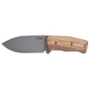 LionSteel Bushcraft Olive Wood / Satin Blade knife (B35 UL)