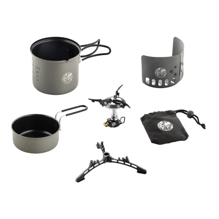 Optimus Elektra Cook System Cooking Set - Black Edition