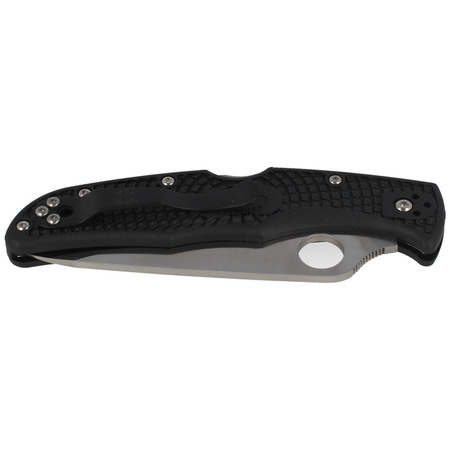 Spyderco Endura 4 FRN Black Plain Folding Knife (C10PBK)