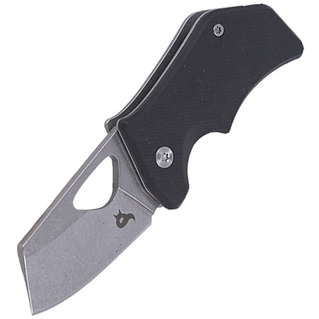 FOX Kit G10 Black / Stone Washed Folding Knife (BF-752)