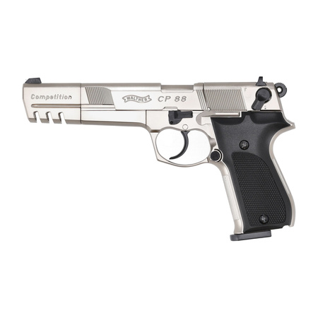Walther - CP88 Competition pistol wind gun nickel 4.5 mm diabolo CO2