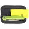 Civivi Button Lock Praxis Folding Knife Lime Green Aluminum, Satin Nitro-V (C18026E-3)