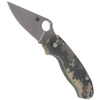 Spyderco Para 3 G-10 Digital Camo Plain Folding Knife - C223GPCMO