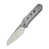 Civivi Vision FG Folding Knife Clear Lexan, Satin / Stonewashed Nitro-V by Snecx Tan (C23036-7)
