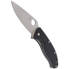 Spyderco Tenacious G-10 Black Plain Folding Knife - C122GP