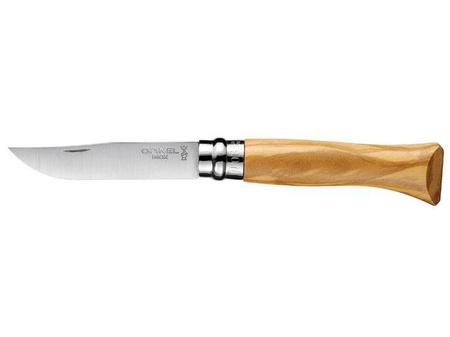 Opinel 6 Inox Lux Olive Knife