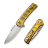 CIVIVI Conspirator Ultem Polished, Satin Nitro-V Knife (C21006-5)