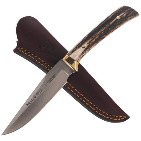 Muela Full Tang Deer Stag 115mm Hunting Knife (REBECO-11A)