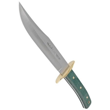 Muela BW-Classic-19G Green Jute Micarta, Satin X50CrMoV15 Knife