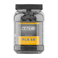 T4E Practice PLB cal. polyurethane bullets. .68,500 pcs. gray