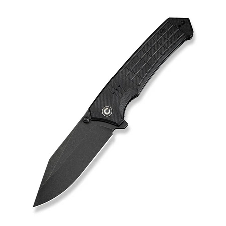 Civivi Tacticorix Black G10 Folding Knife, Black Stonewashed Nitro-V (C23055-1)