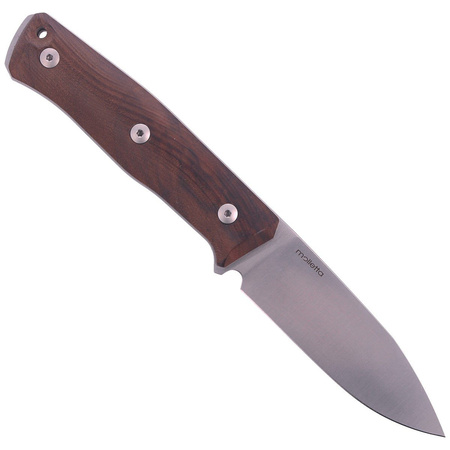 LionSteel Bushcraft Walnut / Satin Blade knife (B35 WN)