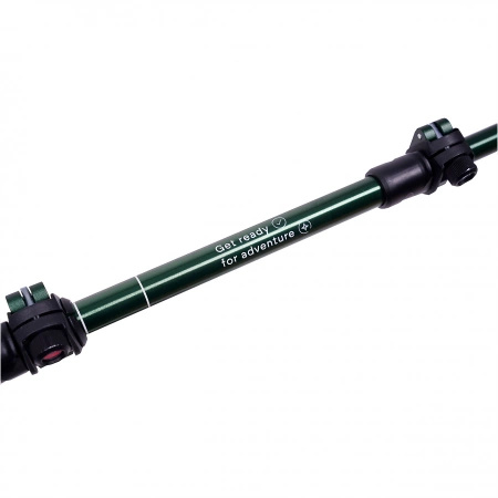 Alpinus - Matterhorn trekking poles - green-brown