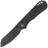 Civivi Crabby Black Canvas Micarta Folding Knife, Black Stonewashed 14C28N by Ken Onion Jr. (C24055-3)