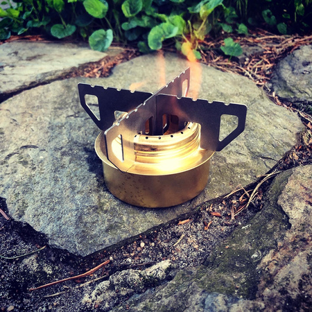 Folding stove - grate for spirit burner