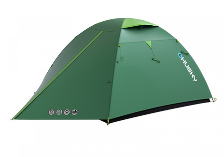 Husky - BIRD 3 plus hiking tent - green