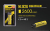 Nitecore 18650 NL1826 2600mAh battery