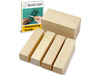 Set of 5 linden wood carving blocks - Beavercraft Wood Carving Blocks Set BW1