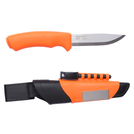 MORAKNIV - Mora Bushcraft Survival Knife (S) - Hi-Vis Orange