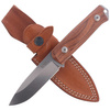 LionSteel Bushcraft Santos Wood / Stone Washed knife (B41 ST)