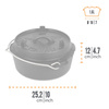 Petromax Dutch Oven FT3-T cast iron kettle - without feet