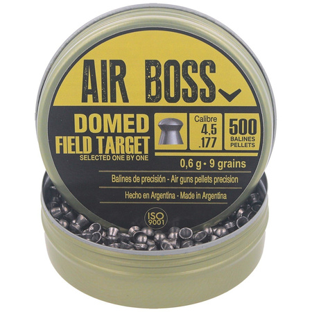 Apolo - Air Boss Domed Field Target shot 4.5 mm, 500 pcs. 0.60g/9.0gr (30202)