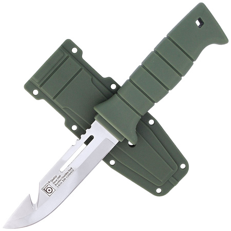 Lindbloms Eyeson Hunting/Fishing Knife Green, Stainless (VT-333)