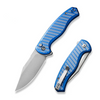 Civivi Stormhowl Bright Blue Aluminum, Satin Nitro-V Folding Knife (C23040B-2)