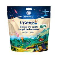 Lyommy - Freeze-dried food Orzo pasta with pesto and vegan chicken 500 g