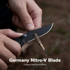 Civivi Clingman Black G10, Black Stonewashed Nitro-V Folding Knife by Taylor Martin Best Damn EDC (C23065-1)