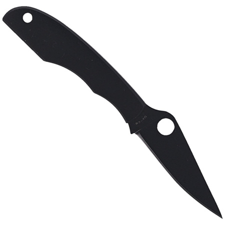 Spyderco Grasshopper Black Plain Folding Knife (C138BKP)