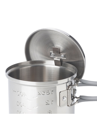 Esbit - Solid Fuel Cookset Stainless Steel 585 ml