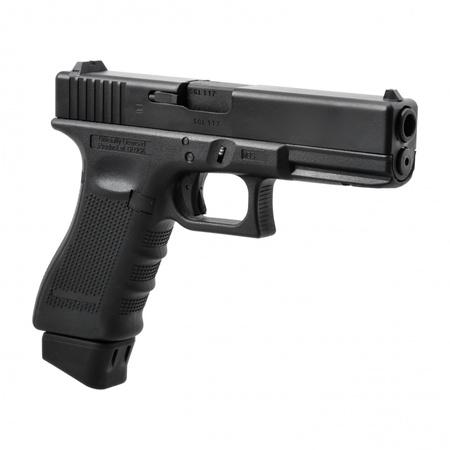 Glock - Glock 17 gen 4 replica ASG pistol. 6mm enlarged magazine