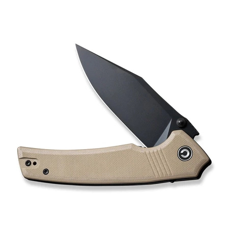 Civivi Tranquil Tan G10 Folding Knife, Black 14C28N (C23027-3)