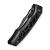 Civivi Anaaki Black Aluminum, Black Stonewashed/Satin Nitro-V Folding Knife (C24039-1)