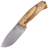 LionSteel Bushcraft Olive Wood knife, Satin Blade (M3 UL)