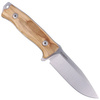 LionSteel G10 Canvas Olive Woods knife, Satin Blade (M5 UL)