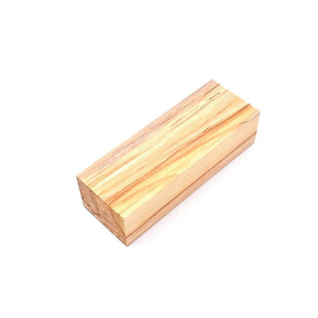 Wood Birch Moulded Light - Block